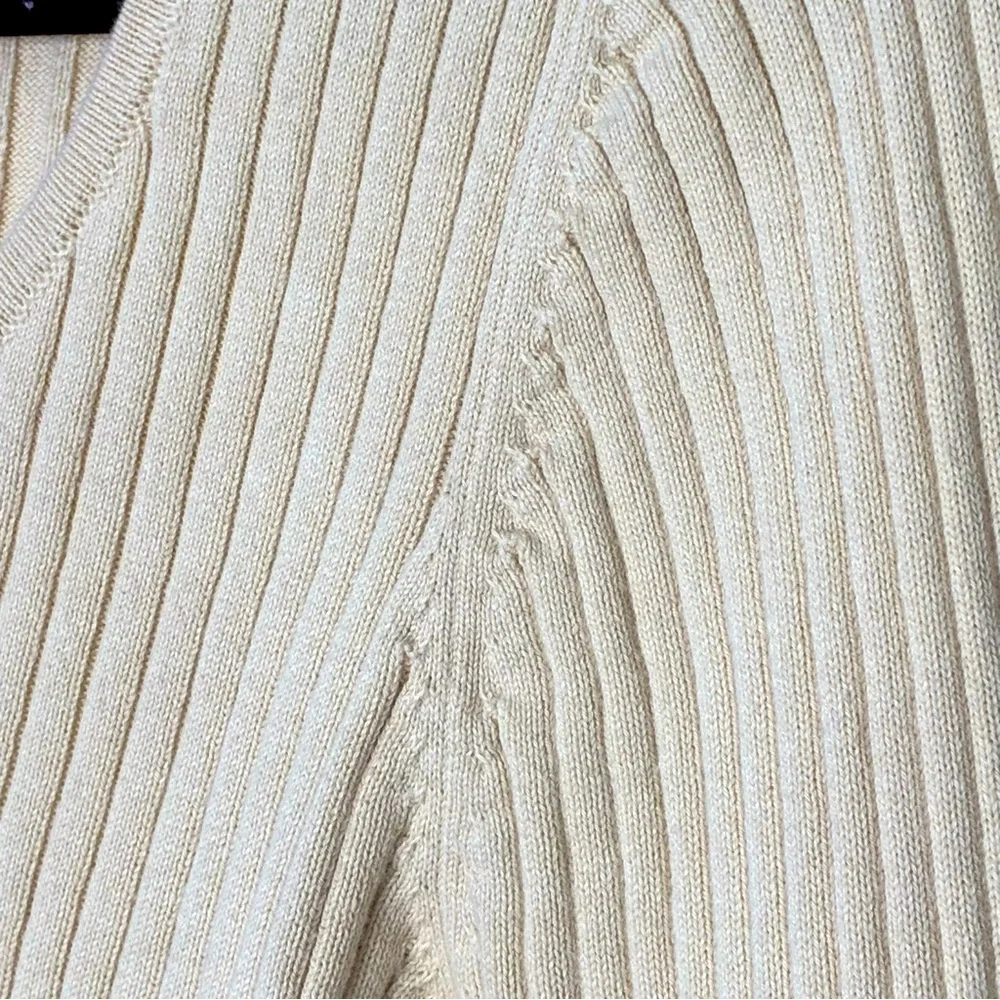 ROLLA'S Natural Ribbed Sweater Size 8/S #0028